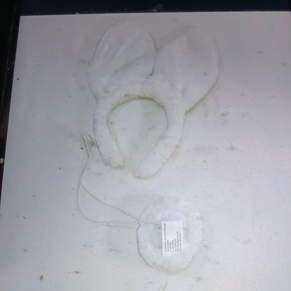 Rabbit ears and tail set for costume dress up Easter - Picture 2 of 2